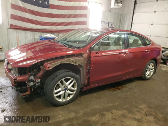 2014 Ford Fusion SE with VIN 3FA6P0HDXER223365, listed as a Copart auction lot 49803155 with 115,657 mi miles and Salvage Title. Bid and sale history available at carsss.com. Image 1.