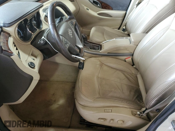 2012 Buick LaCrosse Premium 1 with VIN 1G4GD5E34CF164271, listed as a Copart auction lot 60976795 with 98,147 mi miles and Salvage title. Bid and sale history available at DreamBid. Image 7.