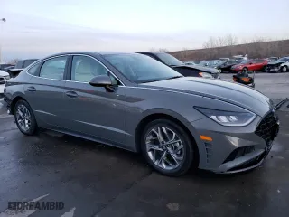 2023 Hyundai Sonata SEL with VIN KMHL64JA2PA260538, listed as a Copart auction lot 86529894 with 20,314 mi miles and Salvage Title. Bid and sale history available at carsss.com. Image 4.