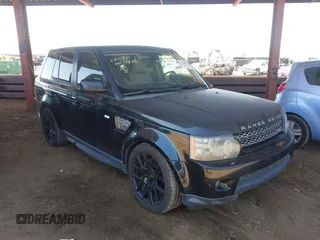 2013 Land Rover Range Rover Sport HSE Lux with VIN SALSK2D43DA778331, listed as a IAAI auction lot 42554459 with 172,249 mi miles and . Bid and sale history available at DreamBid. Image 1.
