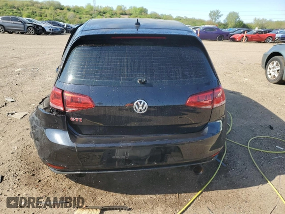 2017 Volkswagen GTI S z VIN 3VW547AU6HM026810, wystawiony jako Copart lot #56215205 z przebiegiem 66 486 mil mil oraz Szkoda całkowita • Salvage title. Historia ofert i sprzedaży dostępna na DreamBid. Obrazek 6.