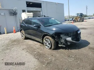 2023 Chevrolet Blazer LT with VIN 3GNKBJR47PS157100, listed as a Copart auction lot 52670025 with 9,637 mi miles and Salvage title. Bid and sale history available at DreamBid. Image 11.