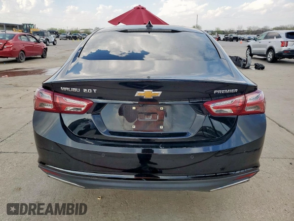 2022 Chevrolet Malibu Premier with VIN 1G1ZE5SX7NF158459, listed as a Copart auction lot 50392485 with 47,301 mi miles and Salvage Title. Bid and sale history available at DreamBid. Image 6.