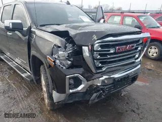 2019 GMC Sierra 1500 SLT with VIN 1GTU9DED0KZ423413, listed as a IAAI auction lot 41126279 with 98,781 mi miles. Bid and sale history available at carsss.com. Image 6.