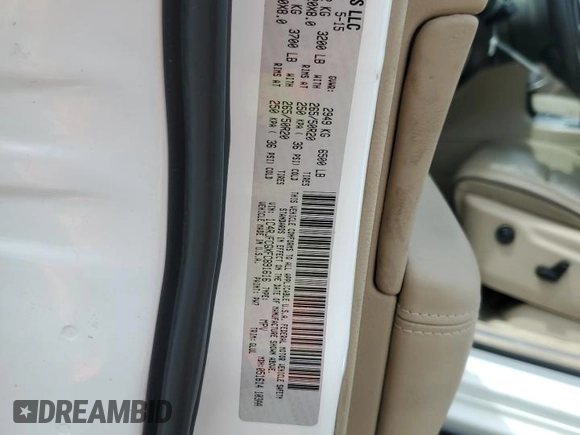 2015 Jeep Grand Cherokee Overland with VIN 1C4RJFCGXFC891616, listed as a Copart auction lot 61386065 with 90,011 mi miles and Salvage title. Bid and sale history available at DreamBid. Image 13.