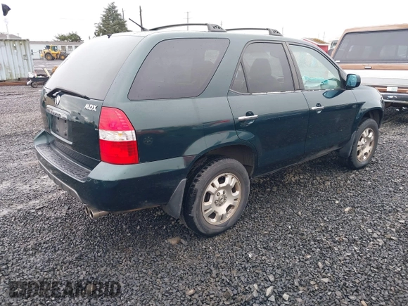 2001 Acura MDX with VIN 2HNYD18231H503340, listed as a IAAI auction lot 41799046 with 143,442 mi miles. Bid and sale history available at carsss.com. Image 4.
