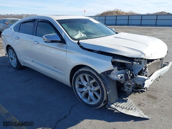 2014 Chevrolet Impala LTZ with VIN 1G1145SL4EU107932, listed as a IAAI auction lot 41685673 with 257,326 mi miles. Bid and sale history available at carsss.com. Image 1.