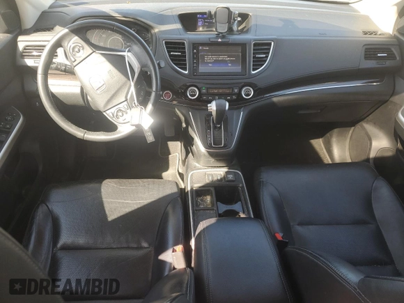 2015 Honda CR-V EX-L with VIN 2HKRM4H70FH653699, listed as a Copart auction lot 51898785 with 117,709 mi miles and Salvage Title. Bid and sale history available at carsss.com. Image 8.