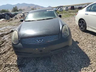 2006 Infiniti G35 Coupe with VIN JNKCV54EX6M700920, listed as a Copart auction lot 81636804 with 120,109 mi miles and Salvage Title. Bid and sale history available at carsss.com. Image 5.