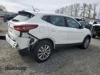 2021 Nissan Rogue S with VIN JN1BJ1AW9MW438584, listed as a Copart auction lot 52704625 with 59,338 mi miles and Salvage title. Bid and sale history available at DreamBid. Image 3.