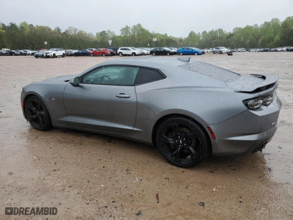 2019 Chevrolet Camaro 2SS with VIN 1G1FH1R74K0139696, listed as a Copart auction lot 52963955 with 90,387 mi miles and Salvage Title. Bid and sale history available at carsss.com. Image 2.