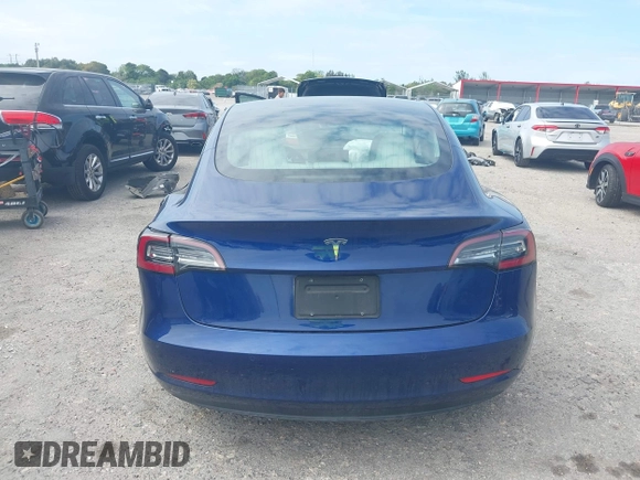 2020 Tesla Model 3 Standard Range Plus with VIN 5YJ3E1EA7LF785838, listed as a IAAI auction lot 41586081 with 38,392 mi miles and . Bid and sale history available at carsss.com. Image 16.