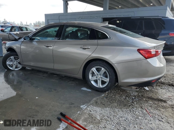 2025 Chevrolet Malibu LT with VIN 1G1ZD5ST8SF107581, listed as a Copart auction lot 50128315 with 10,056 mi miles and Clean Title. Bid and sale history available at DreamBid. Image 2.