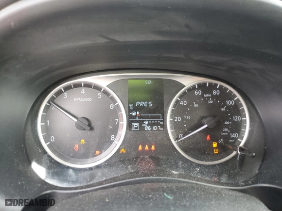 2021 Nissan Kicks S with VIN 3N1CP5BVXML467713, listed as a Copart auction lot 43392705 with 86,107 mi miles and Salvage Title. Bid and sale history available at carsss.com. Image 9.