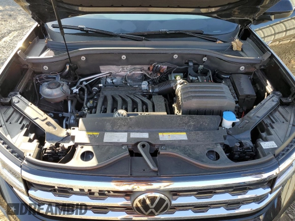 2023 Volkswagen Atlas SE with VIN 1V2KE2CA2PC206051, listed as a Copart auction lot 77347584 with 19,297 mi miles and Salvage title. Bid and sale history available at DreamBid. Image 13.