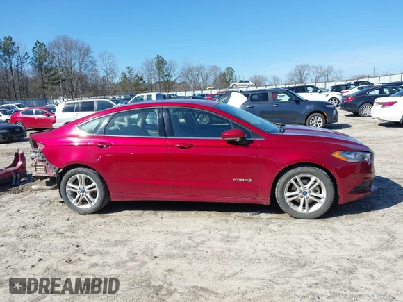 2018 Ford Fusion Hybrid SE with VIN 3FA6P0LU1JR243022, listed as a IAAI auction lot 41470052 with 119,636 mi miles. Bid and sale history available at carsss.com. Image 14.