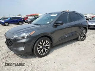 2020 Ford Escape SE Sport Hybrid with VIN 1FMCU0BZ1LUC26389, listed as a Copart auction lot 64202664 with 82,244 mi miles and Salvage Title. Bid and sale history available at carsss.com. Image 1.