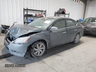 2013 Nissan Sentra SV with VIN 3N1AB7AP5DL666415, listed as a IAAI auction lot 41522465 with 140,832 mi miles. Bid and sale history available at carsss.com. Image 2.