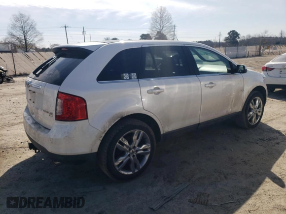 2012 Ford Edge Limited with VIN 2FMDK4KC6CBA47932, listed as a Copart auction lot 46429135 with 165,375 mi miles and Salvage Title. Bid and sale history available at carsss.com. Image 3.