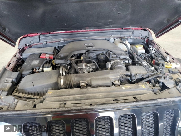 2021 Jeep Wrangler Unlimited Willys with VIN 1C4HJXDGXMW621782, listed as a Copart auction lot 49469275 with 60,388 mi miles and Clean title. Bid and sale history available at DreamBid. Image 11.