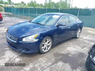 2012 Nissan Maxima SV with VIN 1N4AA5AP8CC837548, listed as a IAAI auction lot 42440752 with 179,693 mi miles and . Bid and sale history available at DreamBid. Image 2.