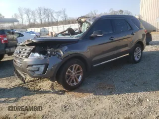 2017 Ford Explorer XLT with VIN 1FM5K7DH2HGC08615, listed as a Copart auction lot 46887325 with 79,519 mi miles and Salvage Title. Bid and sale history available at carsss.com. Image 1.