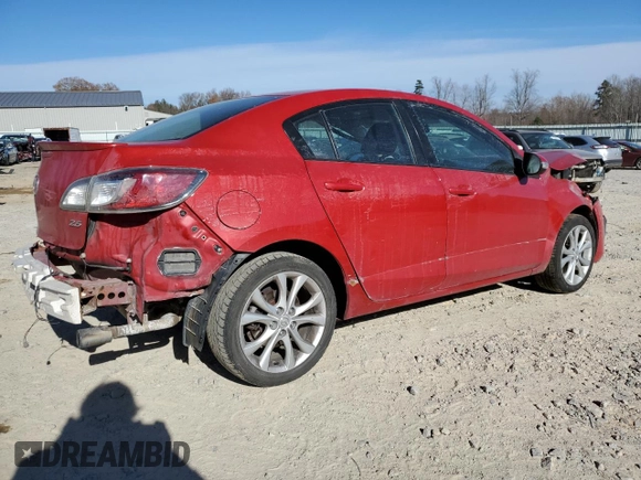 2010 Mazda 3 S Sport with VIN JM1BL1S63A1180576, listed as a Copart auction lot 84041134 with 93,583 mi miles and Salvage Title. Bid and sale history available at DreamBid. Image 3.
