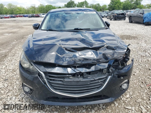 2015 Mazda 3 i Touring with VIN 3MZBM1L76FM208057, listed as a Copart auction lot 56818335 with 112,457 mi miles and Salvage title. Bid and sale history available at DreamBid. Image 5.