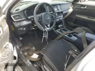 2017 Kia Optima LX with VIN KNAGT4L35H5163760, listed as a Copart auction lot 53472075 with 69,559 mi miles and Salvage Title. Bid and sale history available at carsss.com. Image 8.
