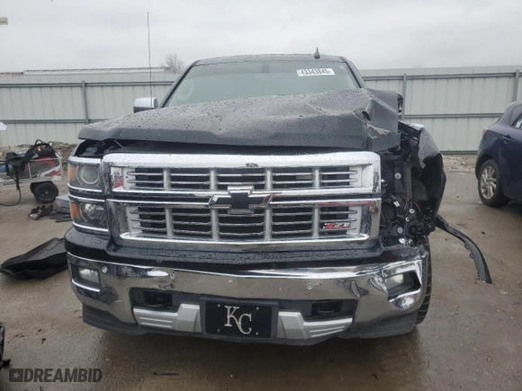 2015 Chevrolet Silverado 1500 LTZ with VIN 3GCUKSEC2FG109798, listed as a Copart auction lot 43343845 with 159,044 mi miles and Salvage Title. Bid and sale history available at carsss.com. Image 5.