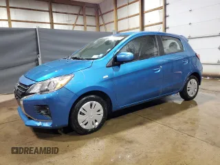 2024 Mitsubishi Mirage ES z VIN ML32AUHJ3RH021100, wystawiony jako Copart lot #60845515 z przebiegiem 8 934 mil mil oraz Czysty tytuł • Clean title. Historia ofert i sprzedaży dostępna na DreamBid. Obrazek 1.