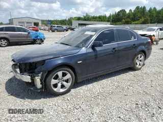 2008 BMW 5 Series 528i with VIN WBANU53548CT17933, listed as a Copart auction lot 64761605 with 209,396 mi miles and Salvage title. Bid and sale history available at DreamBid. Image 1.