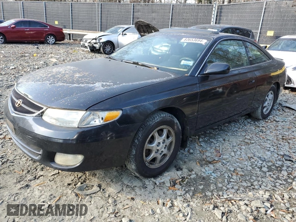 2000 Toyota Solara SE with VIN 2T1CG22P4YC389984, listed as a Copart auction lot 83653694 with 155,941 mi miles and Salvage Title. Bid and sale history available at carsss.com. Image 1.