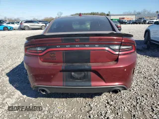2019 Dodge Charger R/T with VIN 2C3CDXCT1KH726467, listed as a Copart auction lot 41700945 with 126,058 mi miles and Salvage Title. Bid and sale history available at carsss.com. Image 6.