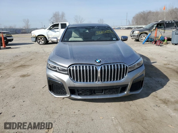 2020 BMW 7 Series 750i xDrive with VIN WBA7U2C05LGJ59633, listed as a Copart auction lot 48515895 with 73,454 mi miles and Clean Title. Bid and sale history available at carsss.com. Image 5.