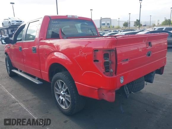 2014 Ford F-150 XL with VIN 1FTFW1CF3EKE33063, listed as a IAAI auction lot 42044240 with 254,272 mi miles. Bid and sale history available at carsss.com. Image 3.