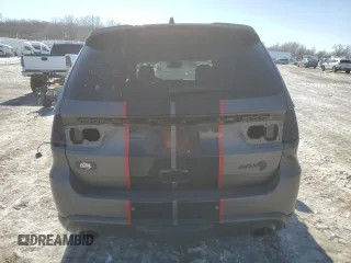 2021 Dodge Durango SRT Hellcat with VIN 1C4SDJH97MC788608, listed as a Copart auction lot 88747755 with 17,846 mi miles and Salvage title. Bid and sale history available at DreamBid. Image 6.