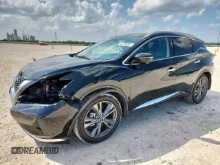 2023 Nissan Murano Platinum with VIN 5N1AZ2DJ7PC100836, listed as a Copart auction lot 62270465 with 16,397 mi miles and Salvage title. Bid and sale history available at DreamBid. Image 1.