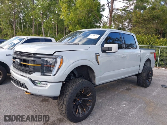 2023 Ford F-150 XL with VIN 1FTEW1E89PFA58074, listed as a IAAI auction lot 41298473 with 60,266 mi miles. Bid and sale history available at carsss.com. Image 17.