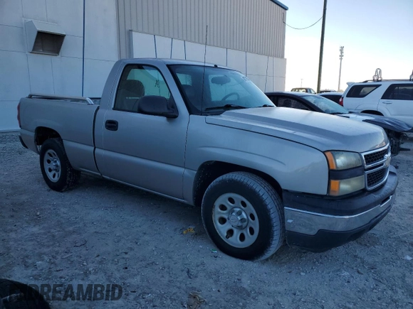2006 Chevrolet Silverado 1500 Work Truck with VIN 3GCEC14X66G252589, listed as a Copart auction lot 86779354 with 256,689 mi miles and Clean Title. Bid and sale history available at DreamBid. Image 4.
