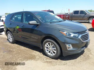 2018 Chevrolet Equinox LS with VIN 3GNAXHEV9JS558384, listed as a IAAI auction lot 41980096 with Not Provided miles and . Bid and sale history available at carsss.com. Image 1.