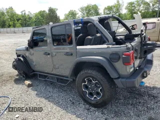 2022 Jeep Wrangler Unlimited Rubicon with VIN 1C4JJXR69NW206276, listed as a Copart auction lot 55247595 with 39,273 mi miles and Salvage title. Bid and sale history available at DreamBid. Image 2.