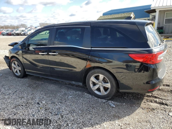 2020 Honda Odyssey EX with VIN 5FNRL6H56LB065958, listed as a Copart auction lot 47639695 with 64,358 mi miles and Salvage Title. Bid and sale history available at DreamBid. Image 2.