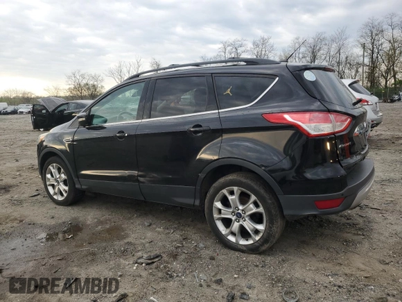 2013 Ford Escape SEL with VIN 1FMCU9HX4DUC21795, listed as a Copart auction lot 50411635 with 161,118 mi miles and Salvage Title. Bid and sale history available at carsss.com. Image 2.