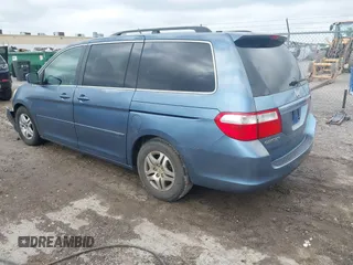 2007 Honda Odyssey EX with VIN 5FNRL384X7B063481, listed as a IAAI auction lot 42352096 with 106,047 mi miles and . Bid and sale history available at DreamBid. Image 3.