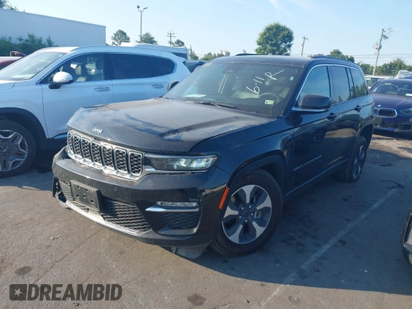 2024 Jeep Grand Cherokee with VIN 1C4RJYB65RC145793, listed as a IAAI auction lot 42544596 with 32,185 mi miles and . Bid and sale history available at DreamBid. Image 2.