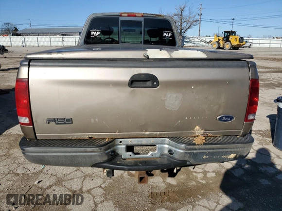 2001 Ford F-150 XL with VIN 1FTRX18L11NA45878, listed as a Copart auction lot 44269355 with 0 mi miles and Salvage Title. Bid and sale history available at carsss.com. Image 6.