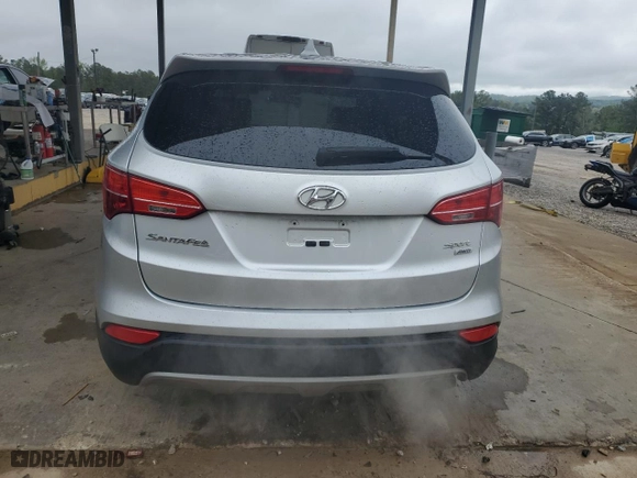 2016 Hyundai Santa Fe Sport with VIN 5XYZTDLB5GG353034, listed as a Copart auction lot 51832775 with 129,313 mi miles and Salvage Title. Bid and sale history available at carsss.com. Image 6.