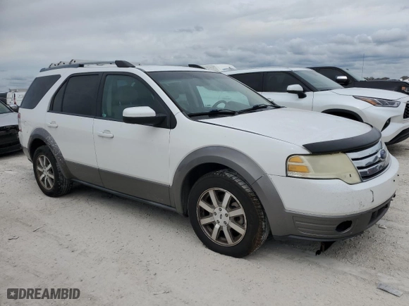 2008 Ford Taurus X SEL with VIN 1FMDK02W68GA01357, listed as a Copart auction lot 77978664 with 0 mi miles and Salvage Title. Bid and sale history available at carsss.com. Image 4.