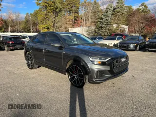 2019 Audi Q8 Premium Plus with VIN WA1EVAF13KD030516, listed as a Copart auction lot 83490714 with 100,199 mi miles and Clean Title. Bid and sale history available at carsss.com. Image 1.